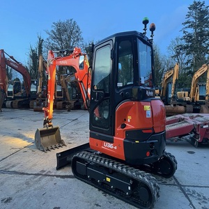 Sert şantiye koşullarında performans gösterecek şekilde tasarlanmış güçlü kompakt formlu Mini Kubota U36-4 ekskavatör - Product Image 4