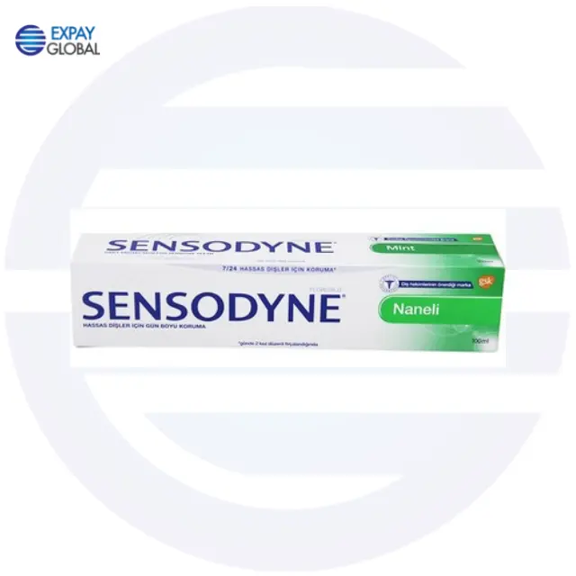 Için Sensodyne diş macunu nane 100ml her türlü Pro Namel