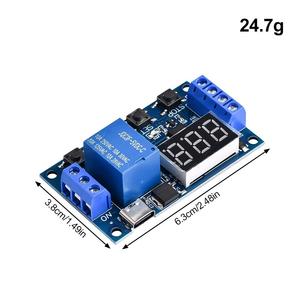 5V Type-C Micro USB Time <strong>Delay</strong> Relay Module 4 Button 3 Digit Digital Tube LED Digital <strong>Delay</strong> Relay Trigger Timer Control Switch - Product Image 4