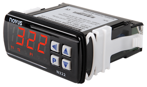 Controlador de temperatura N322 Pt100, 2 relés-controlador de temperatura de medición para múltiples rangos termostato de calefacción - Product Image 2