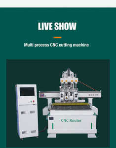 China CNC Fräser Automatischer Werkzeug wechsel 12 Messer Holz bearbeitungs möbel Gravier maschine DSP Control Motor lager Lager! - Product Image 5