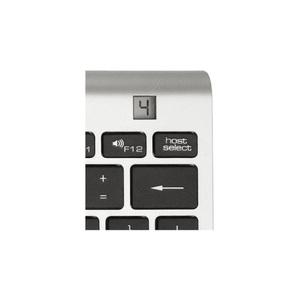 Teclado compacto portátil con interruptor de tijera inalámbrico Bluetooth compatible con múltiples dispositivos para Mac y PC - Product Image 4
