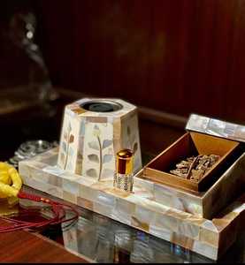 High Quality Incense Burner Mop <strong>Inlay</strong> Wholesale Price High Selling Incense Holders Mother of Pearl Bakhoor Burner for <strong>Export</strong> - Product Image 5