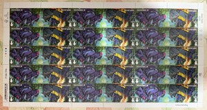 Con Bạc Catwoman Tem Bưu Chính Thư Hoàng Gia chữ nổi tiền tem UK anh Nhãn dán tem Hoàng Gia London địa danh dán tem - Product Image 6