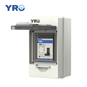 YRO Solar Cell Combiner Box MCCB YRM3DC <span class=keywords><strong>Circuit</strong></span> Break <span class=keywords><strong>2P</strong></span> DC 1000V Caja de plástico impermeable IP66 - Product Image 1