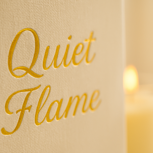 लैब्सन शांत लौ जर्नल ए 5 क्रीम हार्डकवर नोटबुक शांत प्रतिबिंब और कोमल दैनिक पत्रकारिता के लिए - Product Image 2