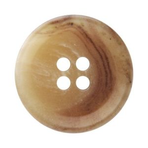 100% natural New Arrival Round <strong>Shape</strong> Beige <strong>Horn</strong> 4-Hole Button for Mens Suit and Shirt Luxury <strong>Horn</strong> Button - Product Image 4