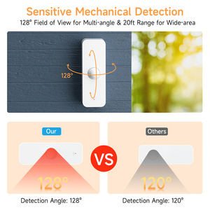 Detector de movimiento de alarma inteligente con función de compartir en familia y sensor de movimiento de vibración inalámbrico para uso personal - Product Image 3