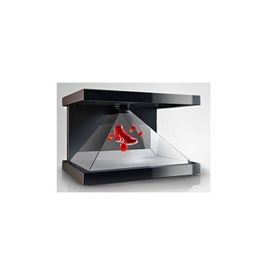 En iyi kalite devrim ev dekor ve hediye Hologram piramit ekran Mesmerizing yüzen 3D görüntüleri ihracat için - Product Image 1