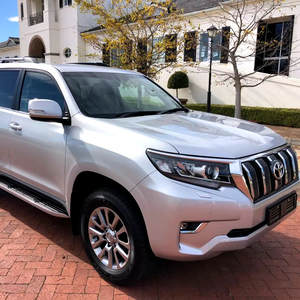 2021 Toyota Prado 2.8 GD6 VX SUV açık koyu iç manuel şanzıman dizel Turbo motor deri koltuklar FWD alüminyum R18 elektrikli - Product Image 1