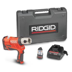 Ridgids ชุดเครื่องมือกดขนาดกะทัดรัด RP240 (69943) เครื่องมือ2.5Ah 12V