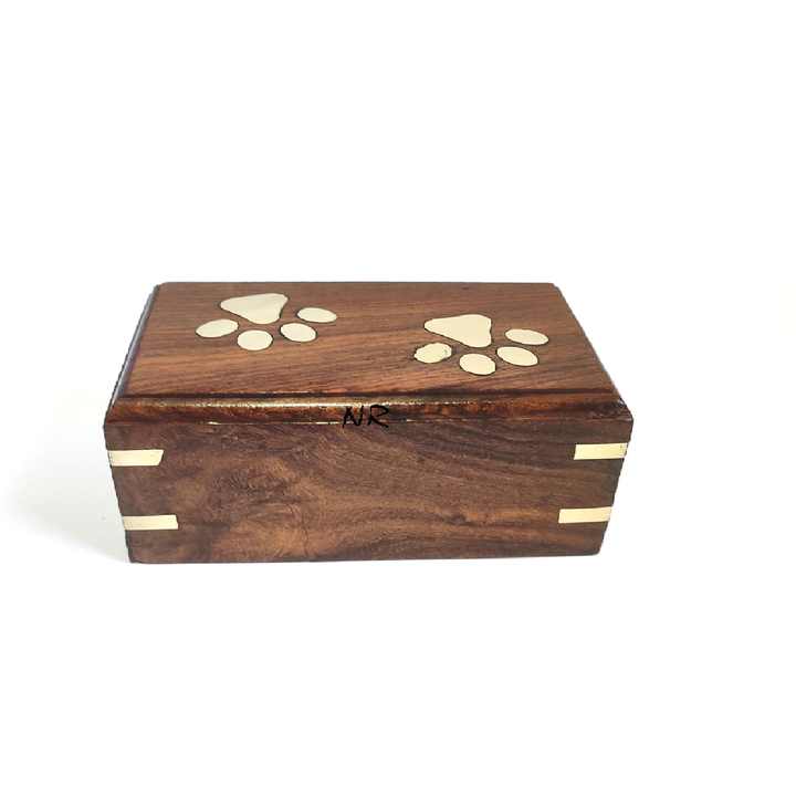 Handcrafted Rosewood Wooden Cremation Urn Wings of Life Design Memorial Urn for Ashes Decorative Fun