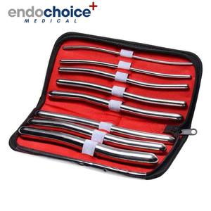 8 buah kualitas tinggi 7.5 inci Double Ended egar medis Uterine Dilator suara Set Manual CE diakui Hegar uine Dilator set - Product Image 6
