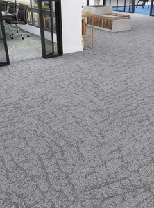 Kaili hiện đại trong nhà không thấm nước chống cháy có thể giặt thân thiện với môi bitum ủng hộ dễ dàng Peel Stick gạch Thảm nơi làm việc thương mại - Product Image 4