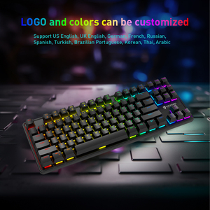 OEM Mechanical <strong>Keyboard</strong> Mini 88 <strong>Keys</strong> Switch RGB Mechanical Office Gaming <strong>Keyboard</strong> Support Customization - Product Image 6