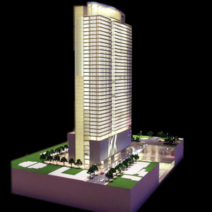 Modelo de edificio de oficinas personalizado, modelo de edificio de rascacielos, modelo de edificio de oficinas de negocios, diseño y producción, servicio integral - Product Image 3