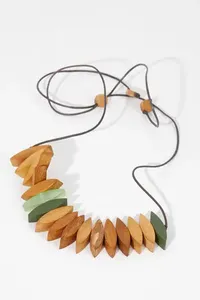 Modern Fashion Handmade Resin Necklace for Girls Unique '<strong>Model</strong> &amp; Flower' Art Theme Gift From Crafts Galore