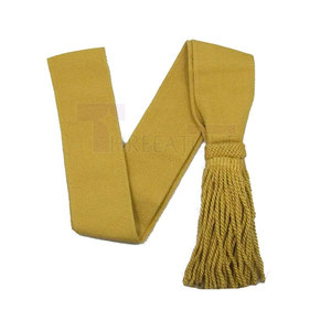 Elegant Satin Uniform <strong>Sash</strong> For Ceremonial Events Customizable Uniform <strong>Sash</strong> with Embroidered Logo for Special Occasions - Product Image 2