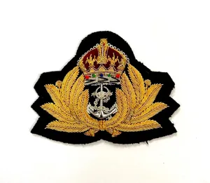 Cermonial 59cm sĩ quan Đội Trưởng Visor mũ đội quân mũ với huy hiệu - Product Image 1