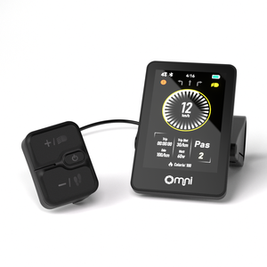 Широкая Совместимость GPS позиционирования IPX7 HD цветной дисплей защита от короткого замыкания скорость пробега Ebike ЖК-дисплей - Product Image 2