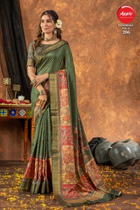Rangressa Handloomシルクサリーコレクション-時代を超えたエレガンスのための豪華な生地、結婚式、フェスティバルに最適