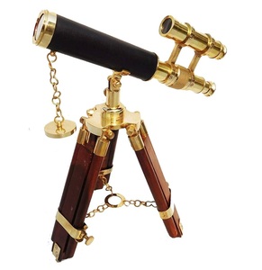 Phong cách cổ điển Hải lý kính thiên văn tầng đứng Antique Brass griffith thiên văn Kính thiên văn với chân đứng. - Product Image 4