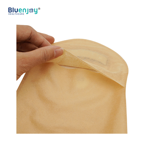 BLUENJOY çin üretici tek kullanımlık tıbbi kolostomi torbası s iki parça Drainable kolostomi torbası çocuklar için - Product Image 4