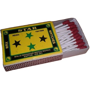 Hindistan'da mevcut mutfak kullanımı için siyah kırmızı pembe özelleştirilebilir dört yıldızlı emniyetli kibritler uzun çubuk balmumu kağıt - Product Image 2