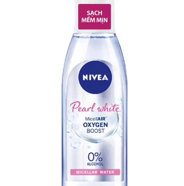 Démaquillant eau micellaire 0% alcool blanc perle 125ml x 30 pièces