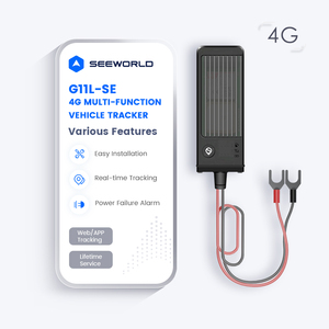 Para SEEWORLD 4G rastreador GPS con cable alarma 2 cables rastreador GPS Glonass posicionamiento Compatible PC IOS sistema Android Software 1 año - Product Image 1