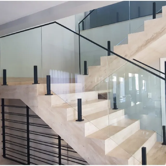 12 meilleures idées de balustrade en acier inoxydable clôtures en verre escaliers garde-corps sûr