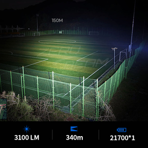 Zerobeam D5 lặn dẫn đèn pin sạc 3100 lumens 100m không thấm nước với tầm xa tìm kiếm cho đêm thăm dò cắm trại - Product Image 2