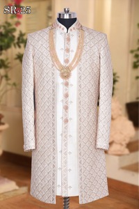 Royal Designer Groom Sherwani with <strong>Punjabi</strong> Turban