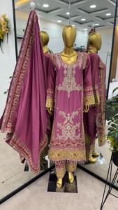 Dikişli hint pakistan Salwar Kameez Plazo toptan en düşük fiyat takım elbise seti hindistan etnik geleneksel giyim Palazo Shalwar seti - Product Image 2