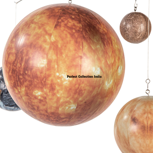 Güneş sistemi gezegen küre cep asılı astronomi dekor/dünya küre dekor gökyüzü asılı Antiqued tasarım asılı harita küre - Product Image 3