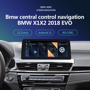 Bmw X1X2 için tarife azaltma Android otomatik 2018 EVO bölünmüş ekran kablosuz CarPlay 12.3 inç hızlı önyükleme Android ekran multimedya - Product Image 2