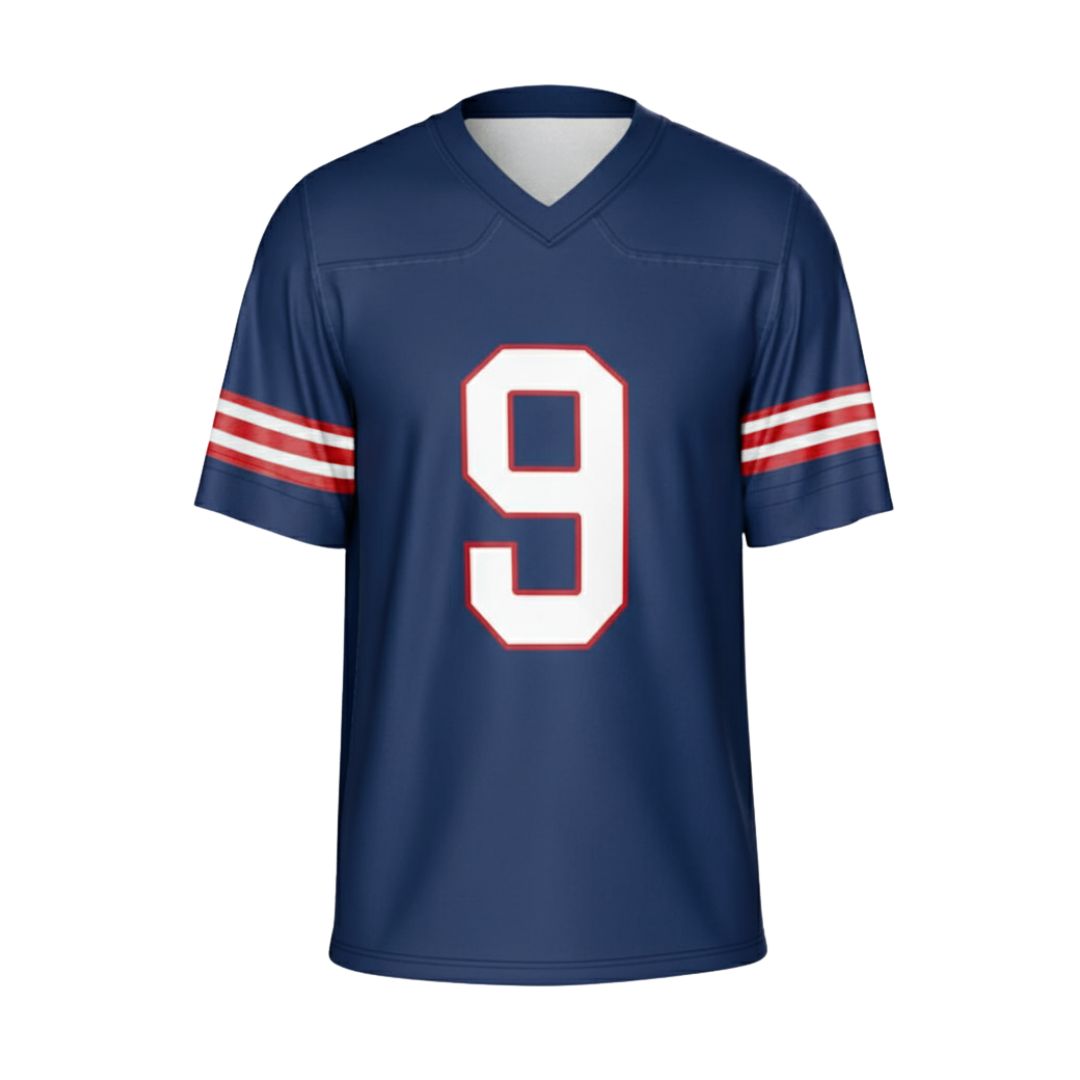 Navy Red White