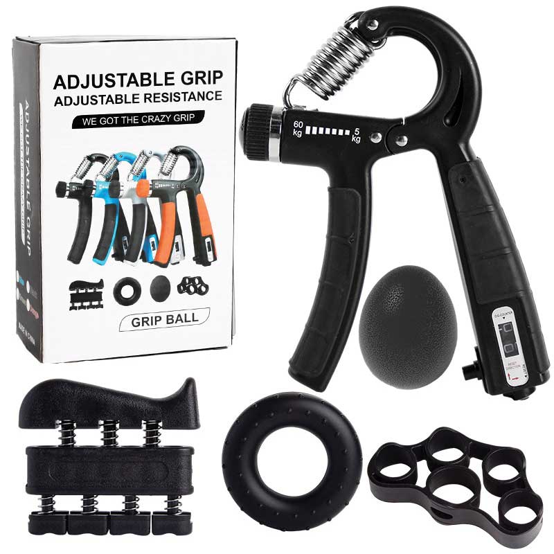 Counting Grip 5-Piece Set - Black
