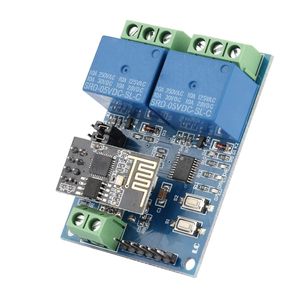 5V ESP8266 Dual Channel <strong>WiFi</strong> Relay Module IOT <strong>WiFi</strong> Wireless Relay Module Internet of Things Smart Home Phone APP Remote Switch