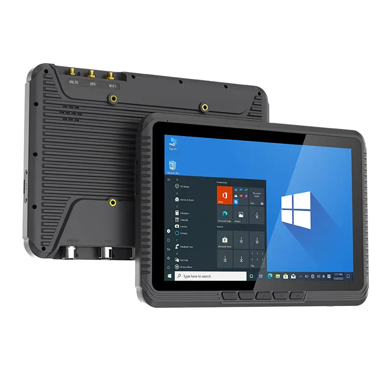 10.1 inç geomatik konumlandırma 8 8GB + 128GB Windows 11 PRO araç sağlam Tablet PC