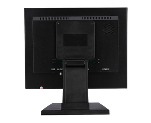 Monitor de pantalla síncrona visual CCTV de 15 pulgadas con monitor de pantalla IPS de entrada BNC VGA de 2/2 "1024x768