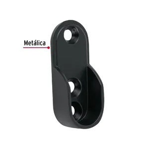HERMEXブラックフランジ楕円形クローゼットチューブボックス10ユニットシャワールームアクセサリー