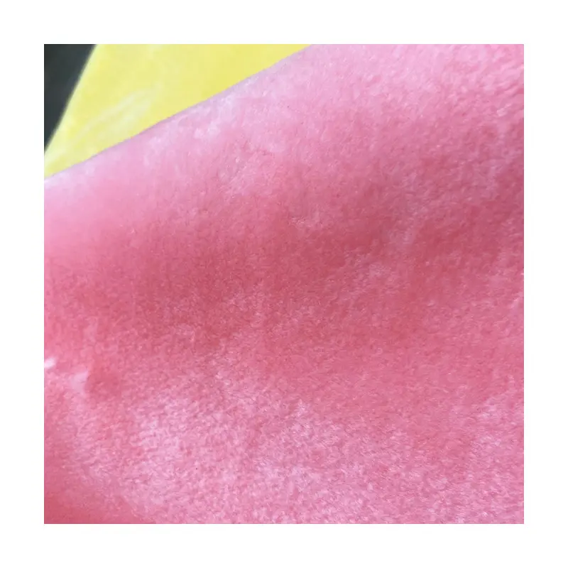 New Product High Quality 100% Acrylic Knitted Fabric For Paint Roller Brush Pink Color Short 6mm