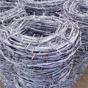 Anti-Rust Barbed <strong>Wire</strong> with Strong Tensile Strength for Livestock Control - Product Image 1