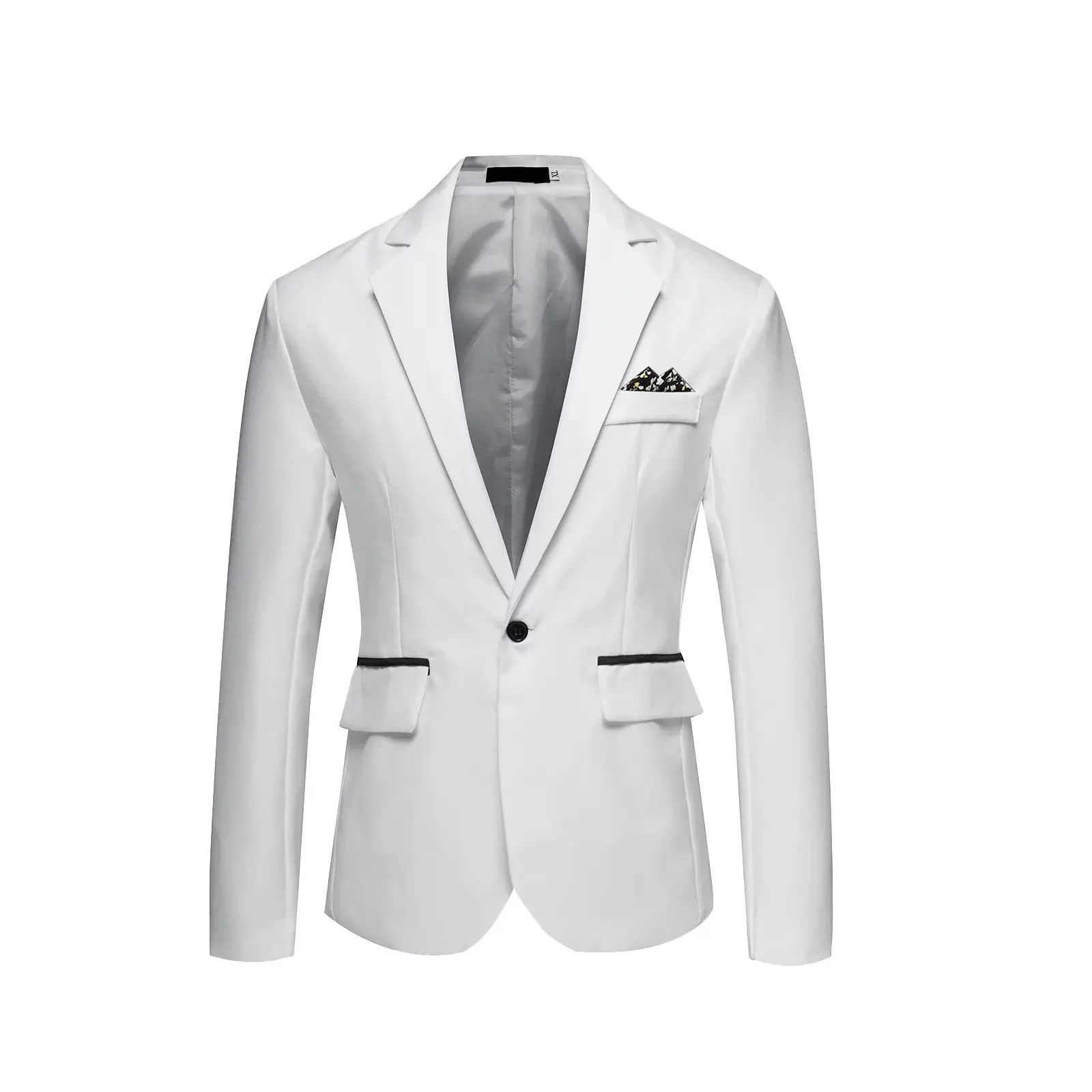 2024 Venda imperdível terno masculino de negócios personalizado de alta qualidade respirável elegante terno formal vestido de negócios slim fit terno para homens