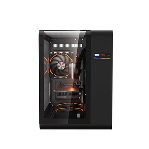 M-ATX ITX USB 3.0 <strong>Interface</strong> Desktop <strong>Computer</strong> <strong>case</strong> Panoramic Sea View Room Cool Black Gaming PC <strong>case</strong> - Product Image 3