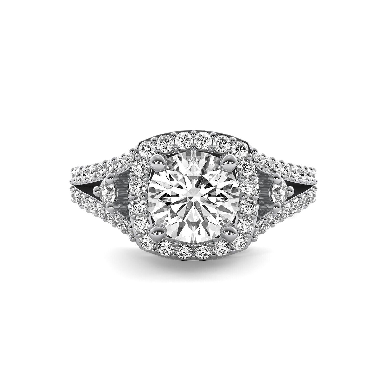 14K White Gold