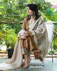 Hint South güney pamuk Kurti pantolon seti kadın tasarımcı düğün kıyafeti Salwar Kameez Kurta seti - Product Image 3