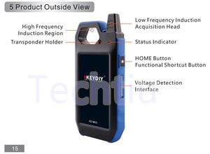 KD-MAX Auto Key Programmer Remote Generator Chip Reader Frequenz prüfer Mit 96bit 48 Chip Funktion Mutil-funktionale Programmierer - Product Image 3