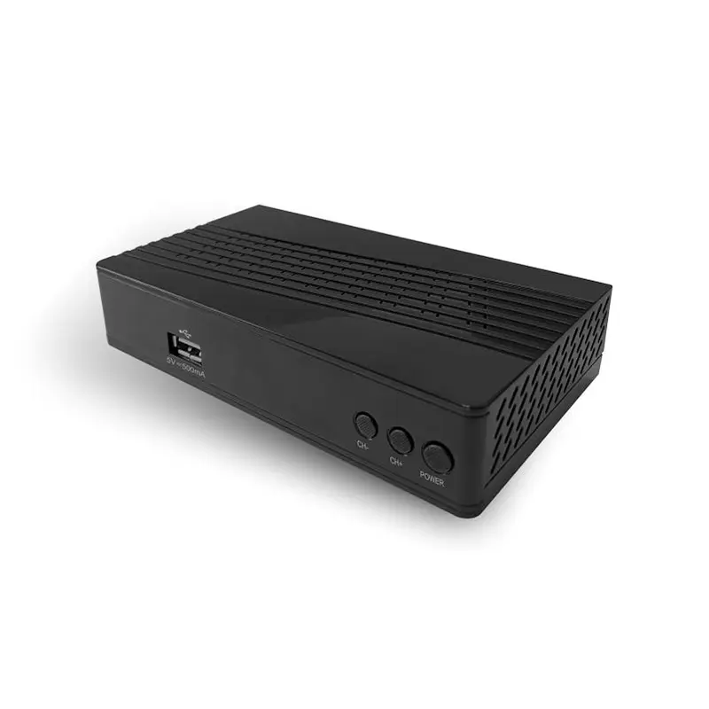 Schwarz S2 HD 1080P Set-Top-Box DVB-S2 HD-TV-Empfänger USB WiFi Digital Converter Box mit TV-Tuner und TV-Aufnahme